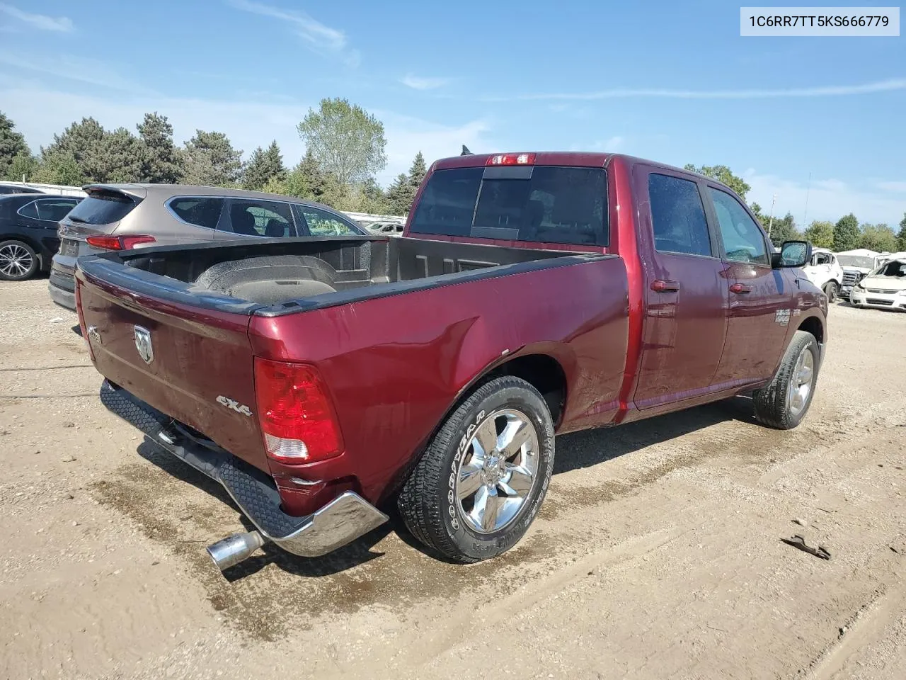 2019 Ram 1500 Classic Slt VIN: 1C6RR7TT5KS666779 Lot: 71194734