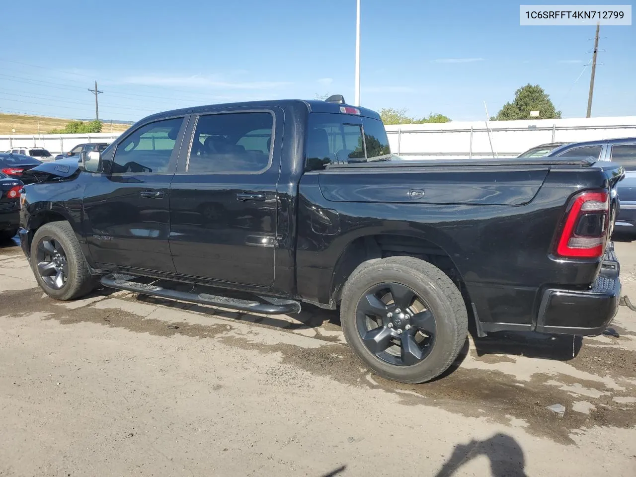 2019 Ram 1500 Big Horn/Lone Star VIN: 1C6SRFFT4KN712799 Lot: 71214594