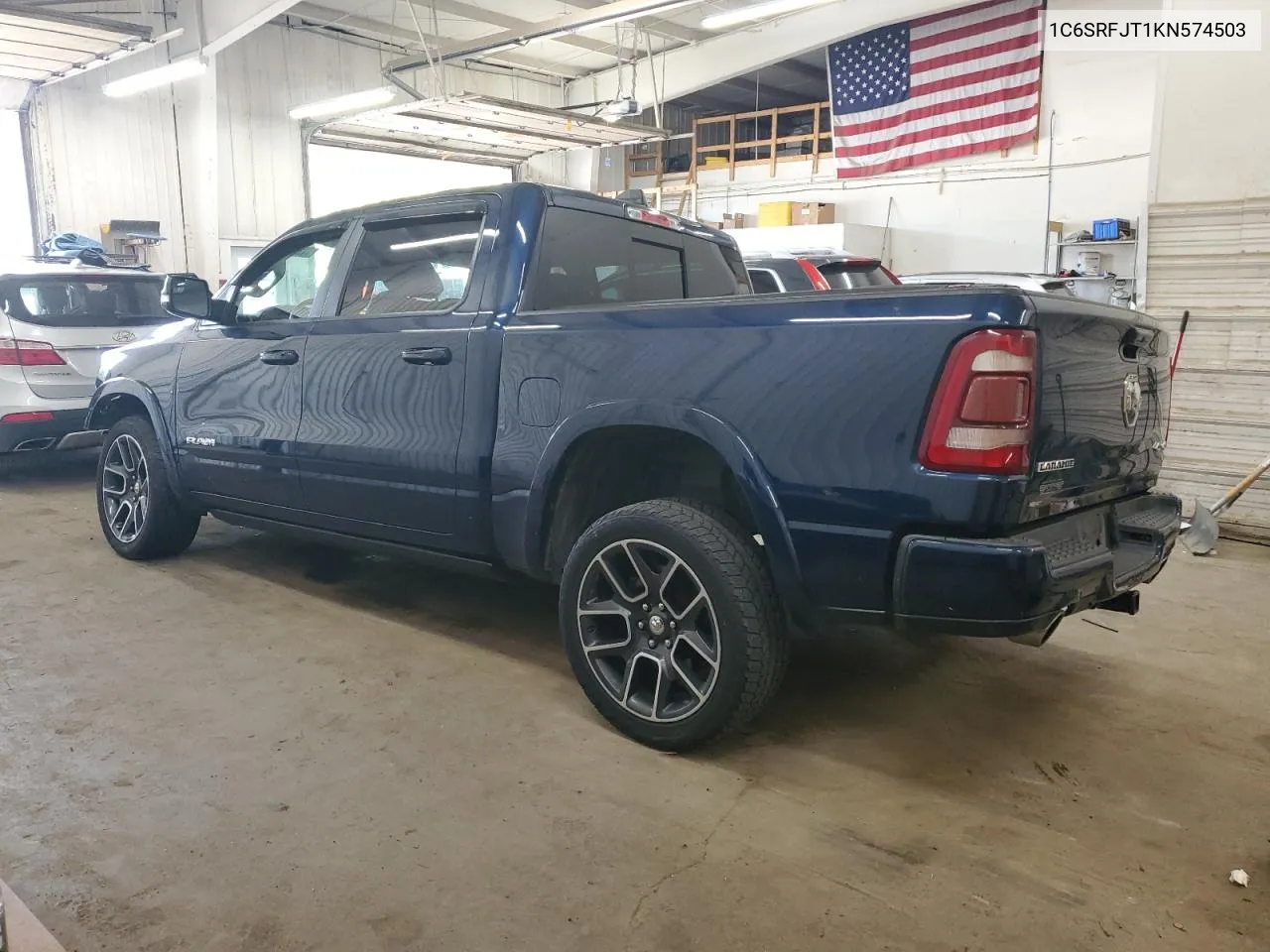 1C6SRFJT1KN574503 2019 Ram 1500 Laramie