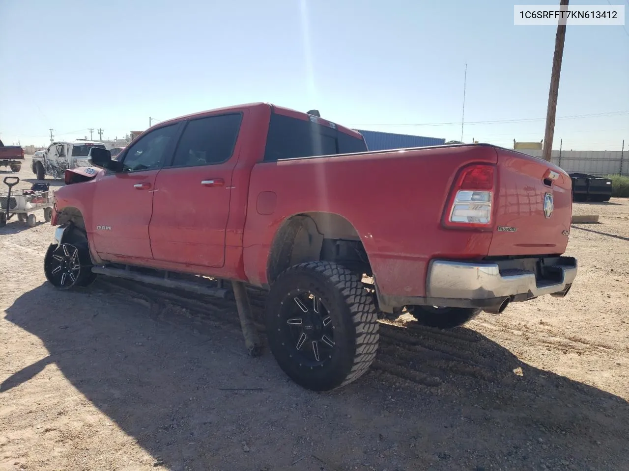 1C6SRFFT7KN613412 2019 Ram 1500 Big Horn/Lone Star