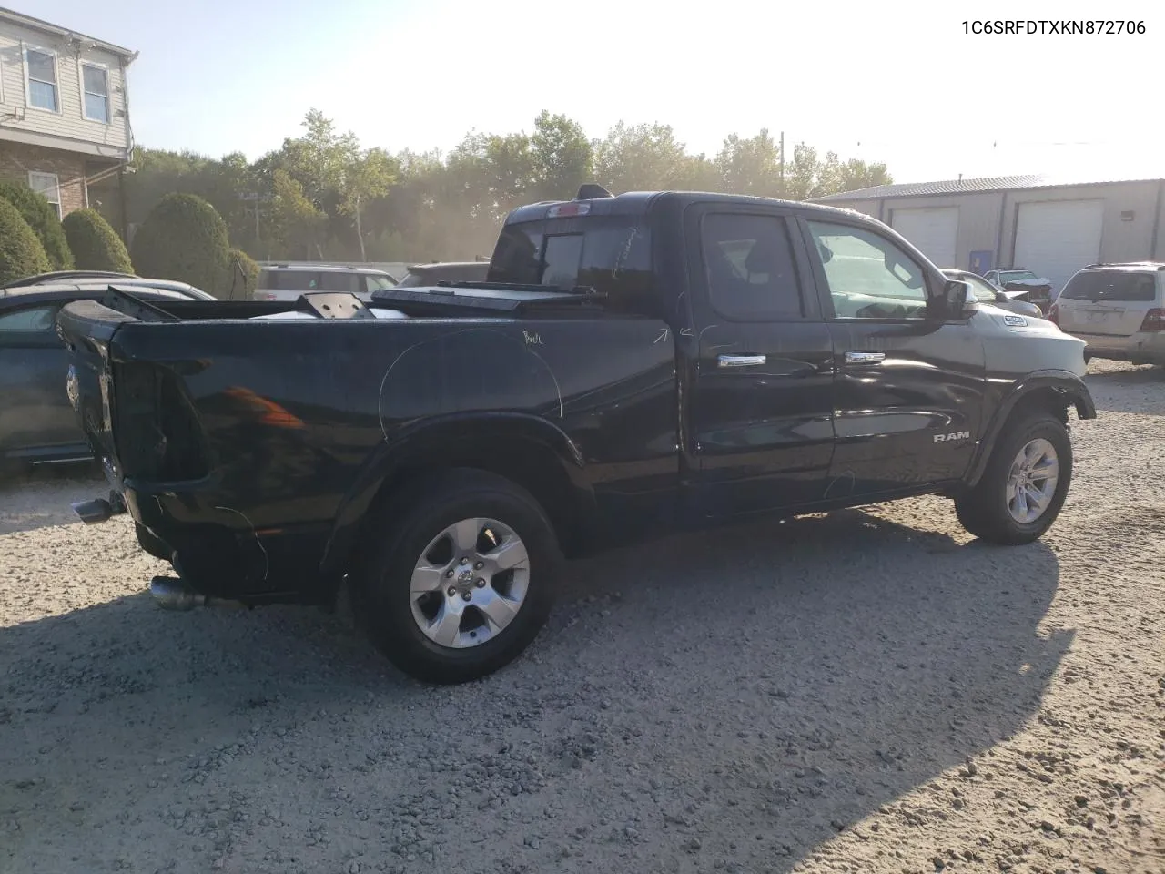 2019 Ram 1500 Laramie VIN: 1C6SRFDTXKN872706 Lot: 71530224