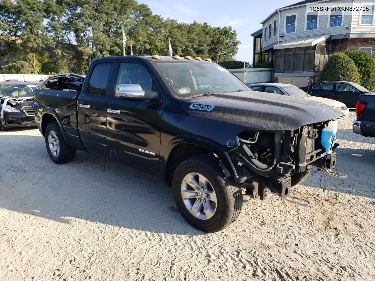 2019 Ram 1500 Laramie VIN: 1C6SRFDTXKN872706 Lot: 71530224