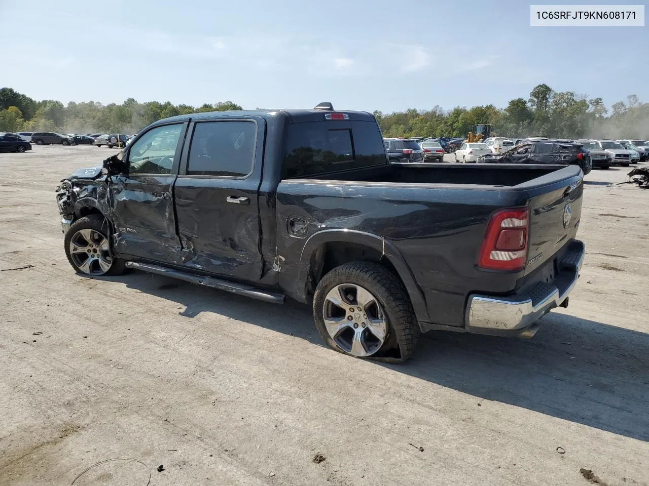 2019 Ram 1500 Laramie VIN: 1C6SRFJT9KN608171 Lot: 71561414