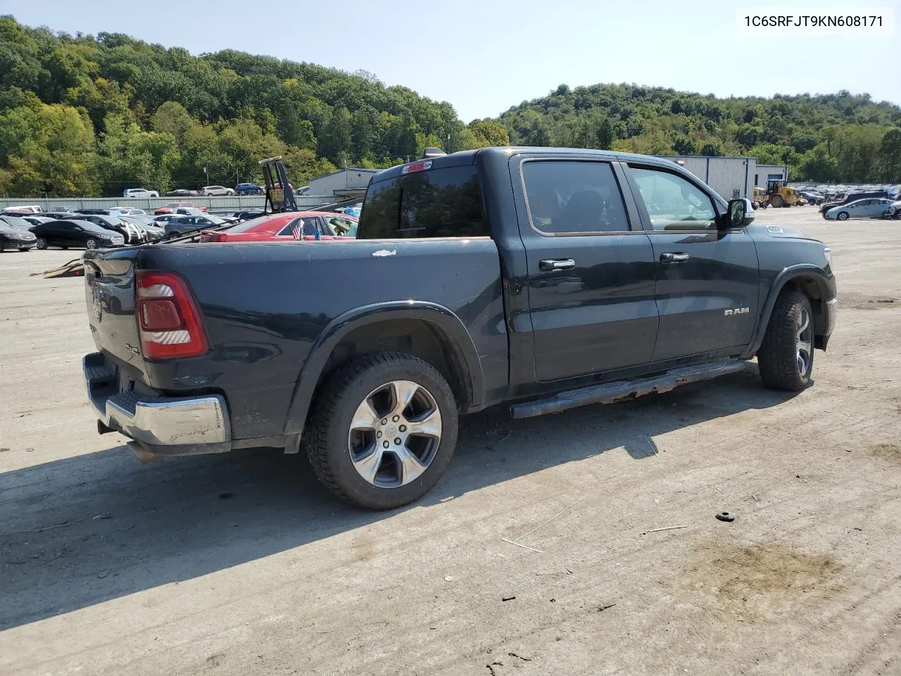 2019 Ram 1500 Laramie VIN: 1C6SRFJT9KN608171 Lot: 71561414