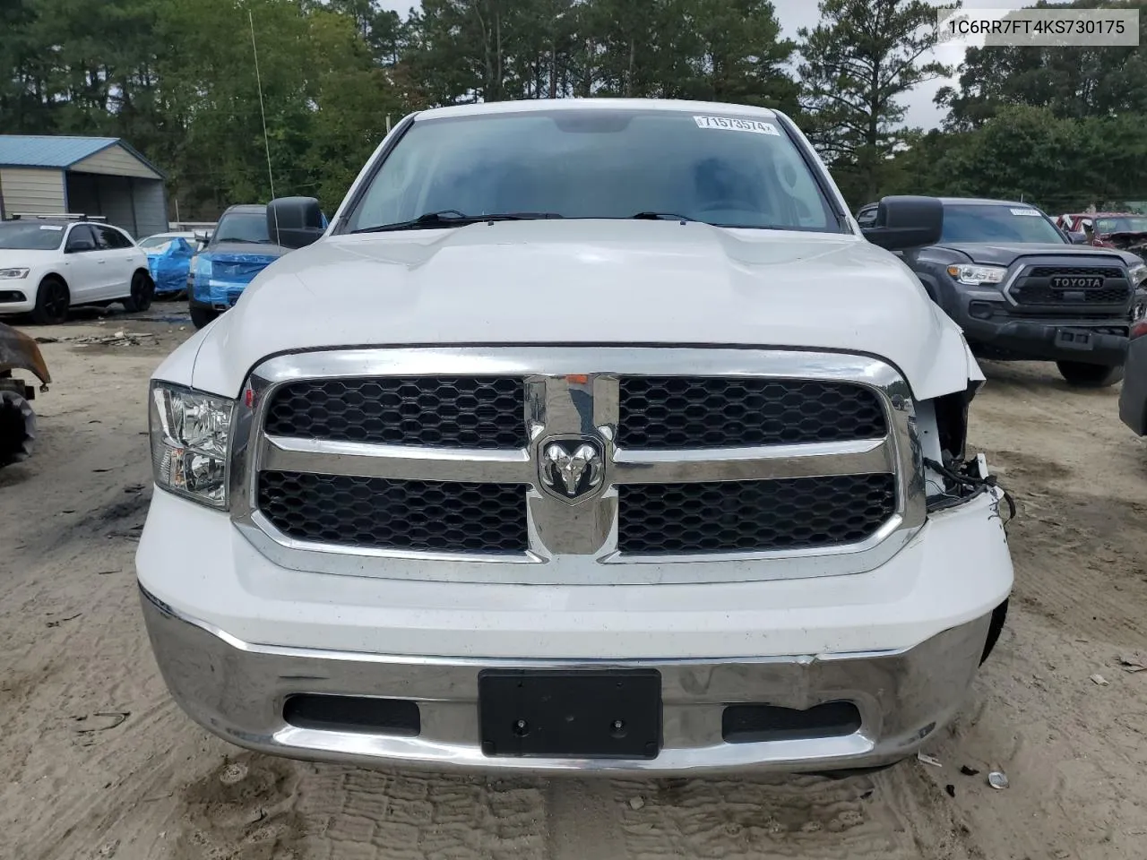 1C6RR7FT4KS730175 2019 Ram 1500 Classic Tradesman