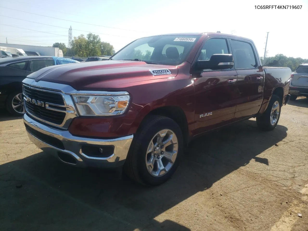 1C6SRFFT4KN719607 2019 Ram 1500 Big Horn/Lone Star