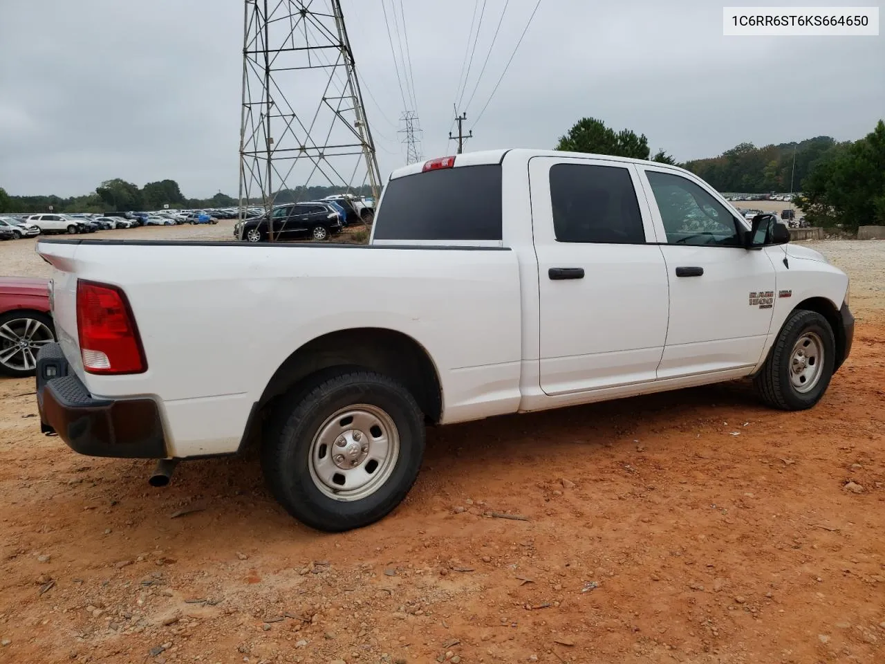 2019 Ram 1500 Classic Tradesman VIN: 1C6RR6ST6KS664650 Lot: 71816064