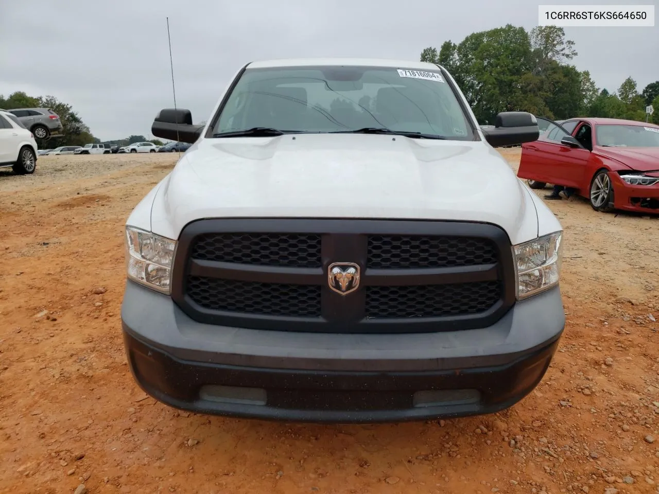 1C6RR6ST6KS664650 2019 Ram 1500 Classic Tradesman