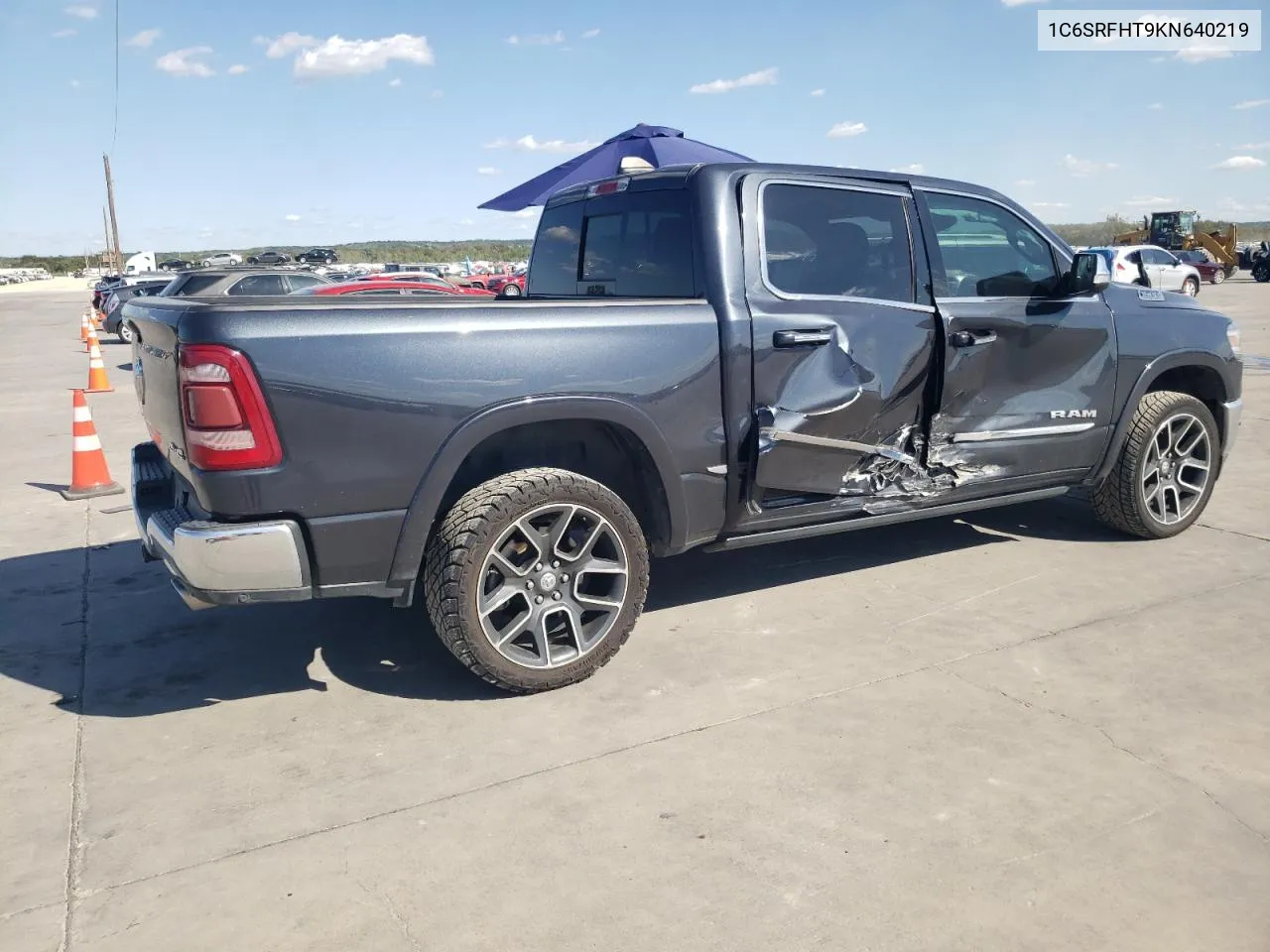 2019 Ram 1500 Limited VIN: 1C6SRFHT9KN640219 Lot: 71828514