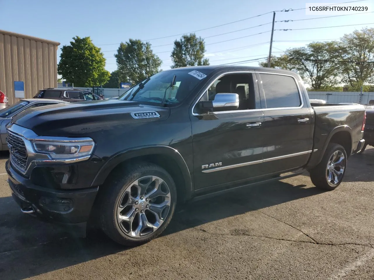 2019 Ram 1500 Limited VIN: 1C6SRFHT0KN740239 Lot: 71874454