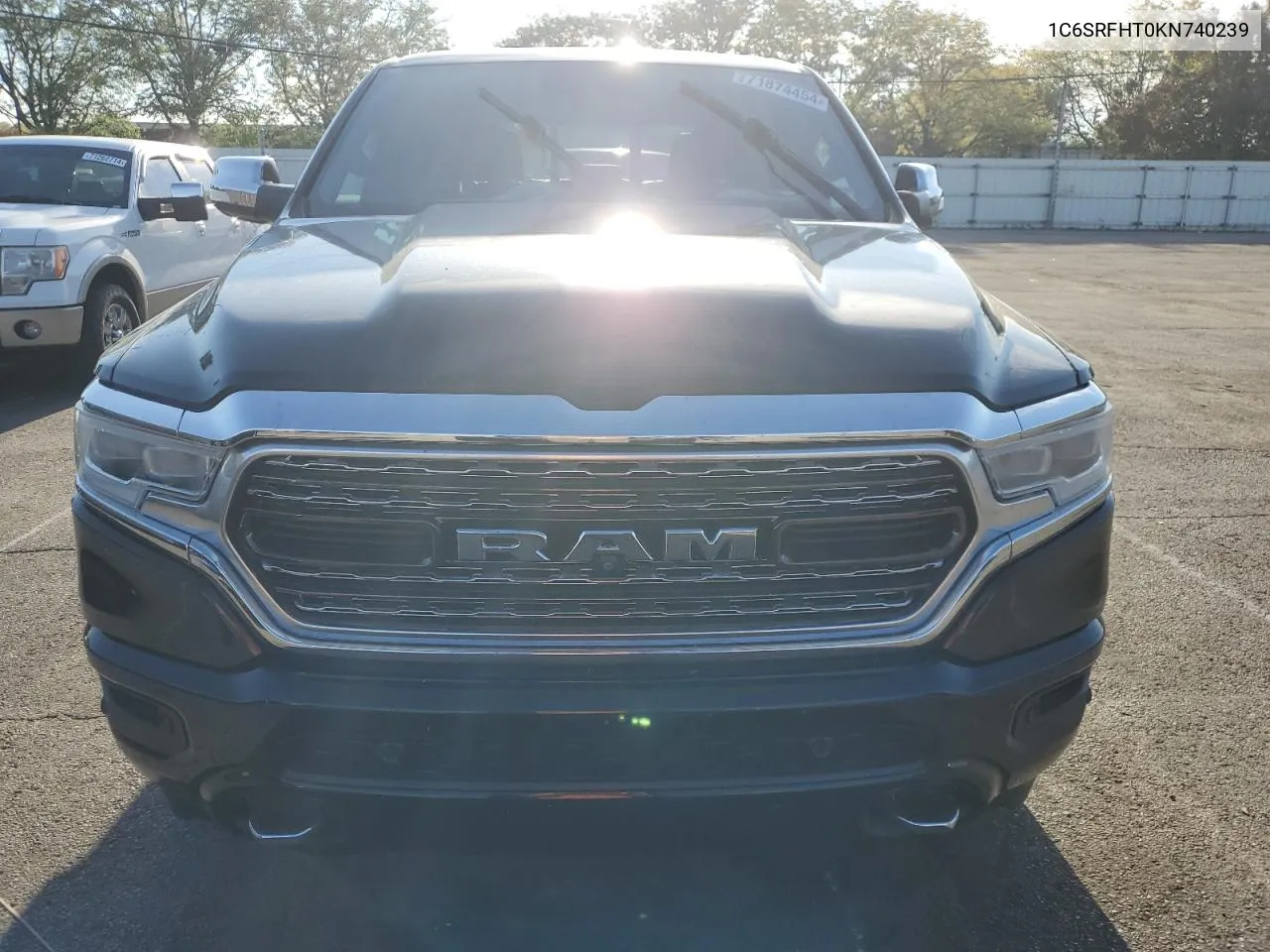 2019 Ram 1500 Limited VIN: 1C6SRFHT0KN740239 Lot: 71874454