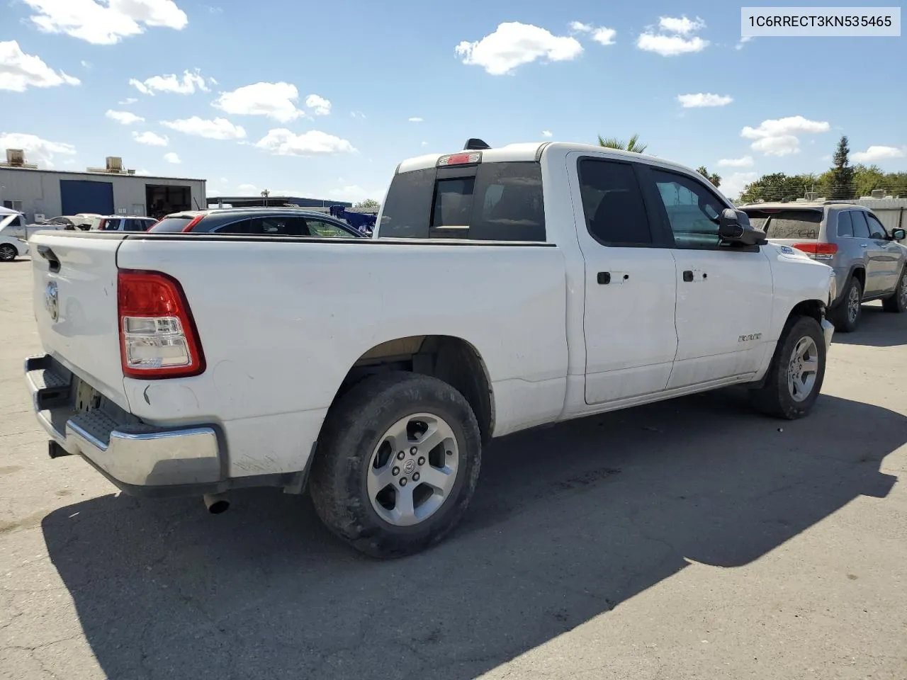 2019 Ram 1500 Tradesman VIN: 1C6RRECT3KN535465 Lot: 71939764