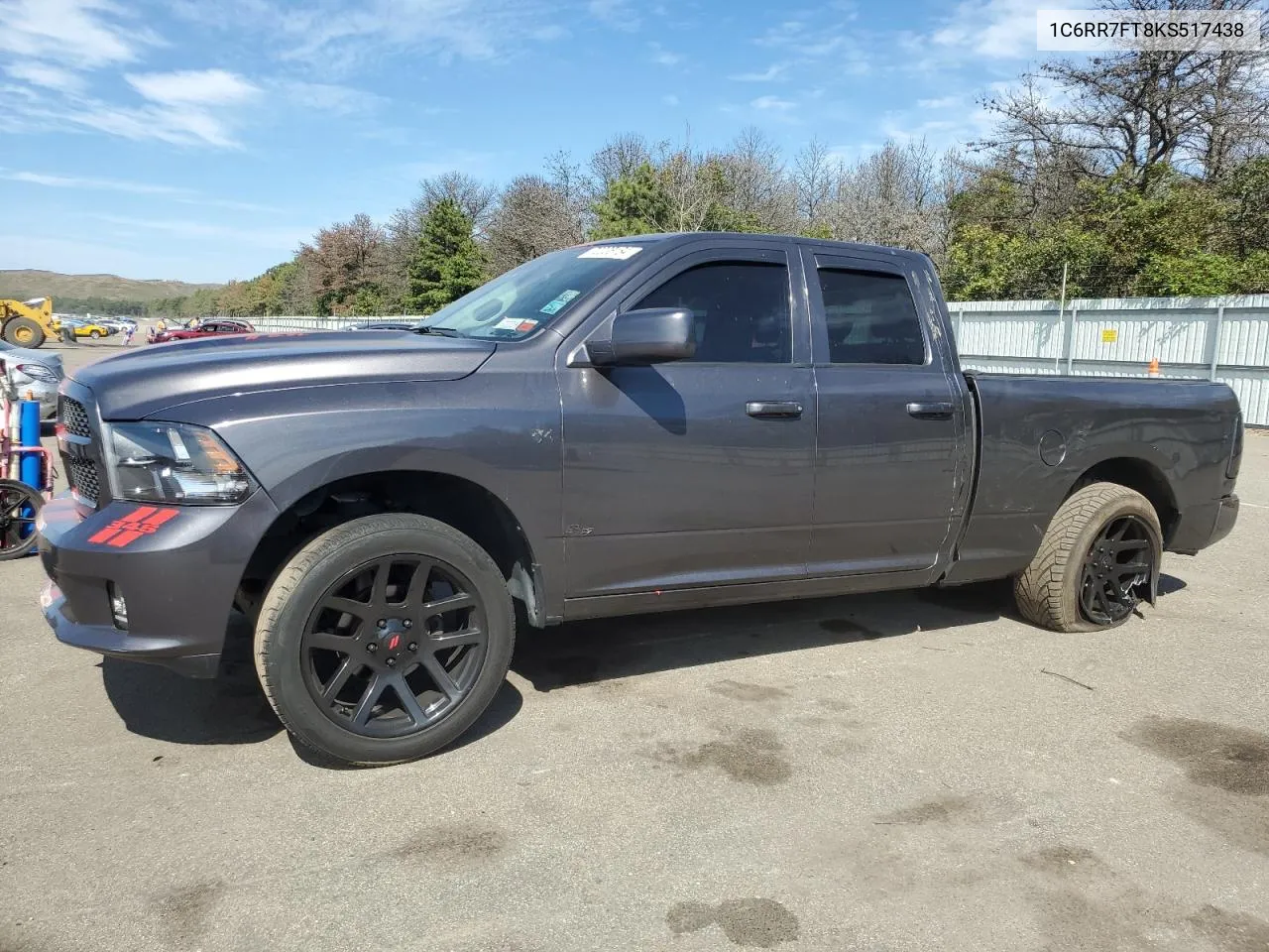 2019 Ram 1500 Classic Tradesman VIN: 1C6RR7FT8KS517438 Lot: 72035184