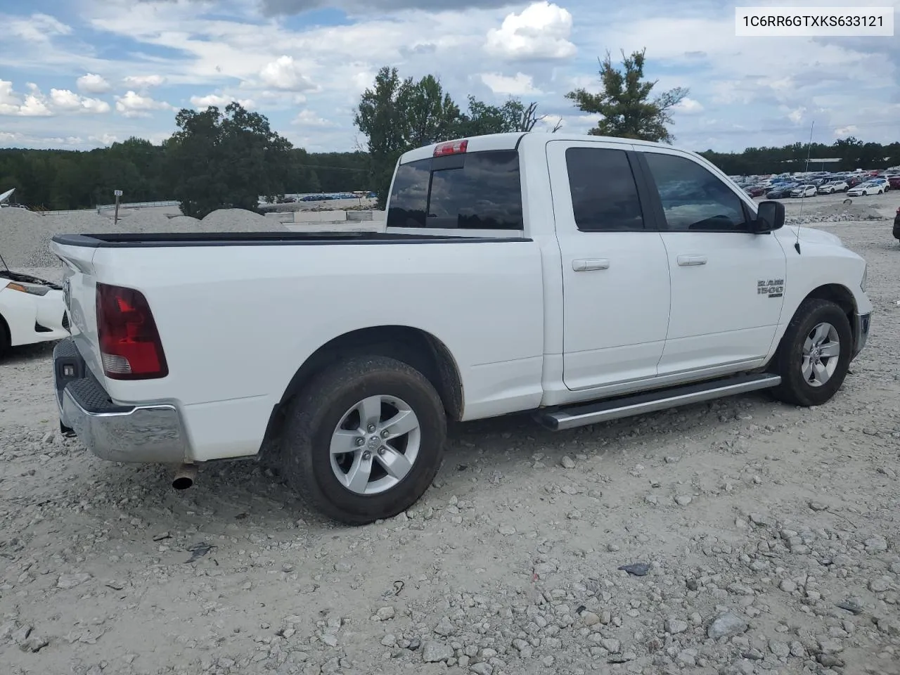 2019 Ram 1500 Classic Slt VIN: 1C6RR6GTXKS633121 Lot: 72122744