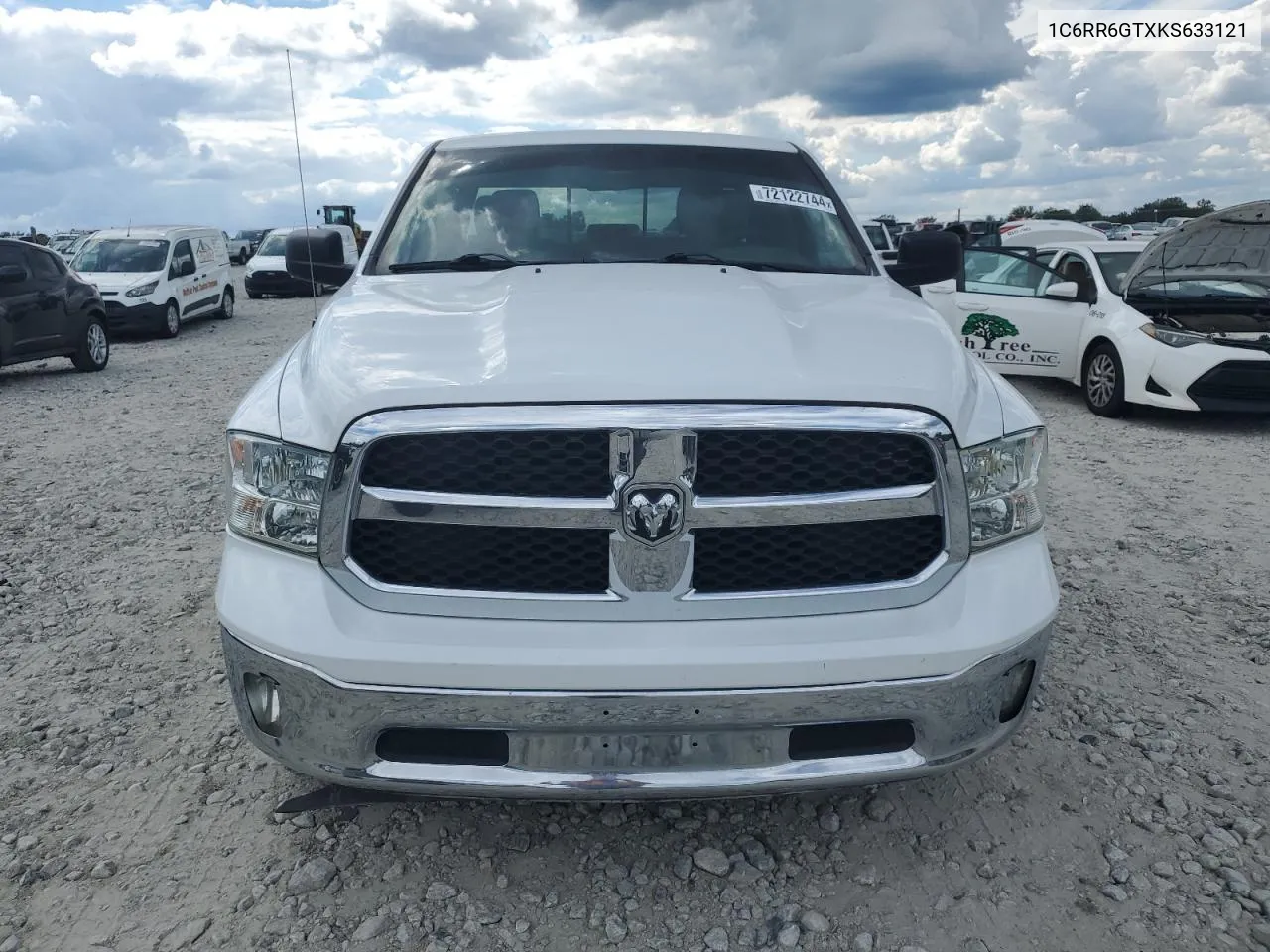 2019 Ram 1500 Classic Slt VIN: 1C6RR6GTXKS633121 Lot: 72122744