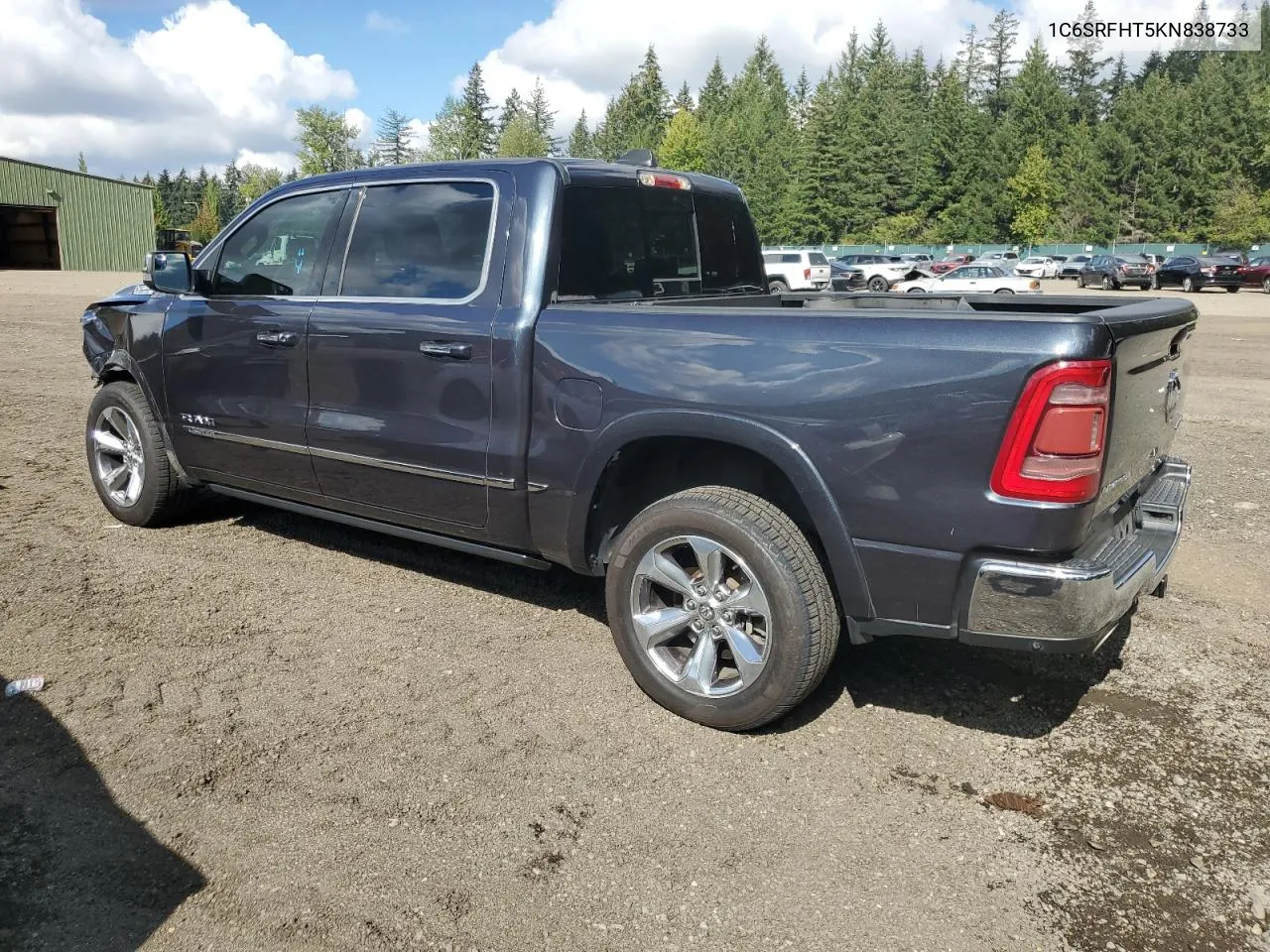 1C6SRFHT5KN838733 2019 Ram 1500 Limited