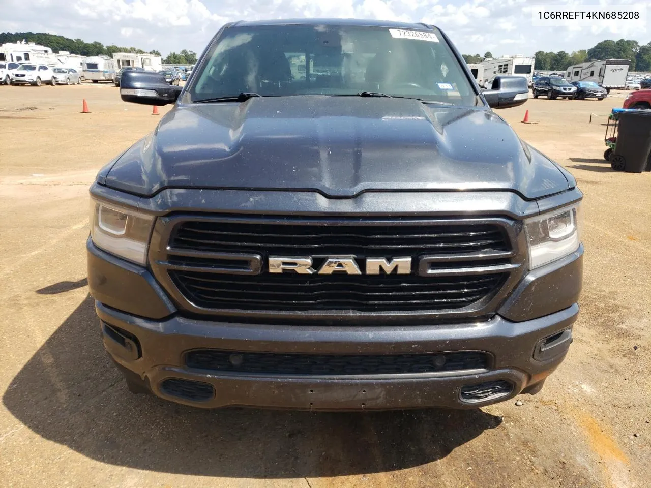 2019 Ram 1500 Big Horn/Lone Star VIN: 1C6RREFT4KN685208 Lot: 72326584