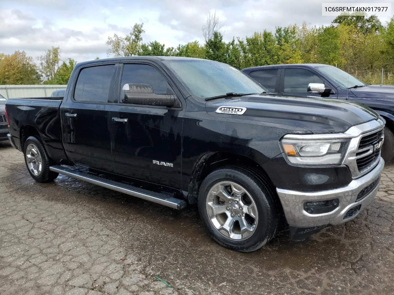 2019 Ram 1500 Big Horn/Lone Star VIN: 1C6SRFMT4KN917977 Lot: 72375694