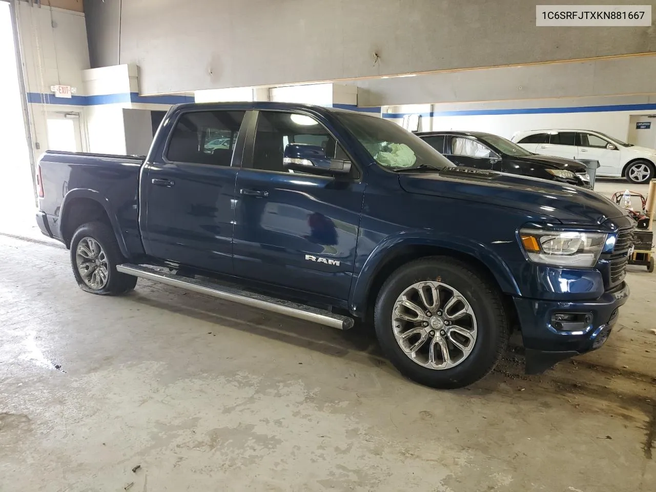 1C6SRFJTXKN881667 2019 Ram 1500 Laramie