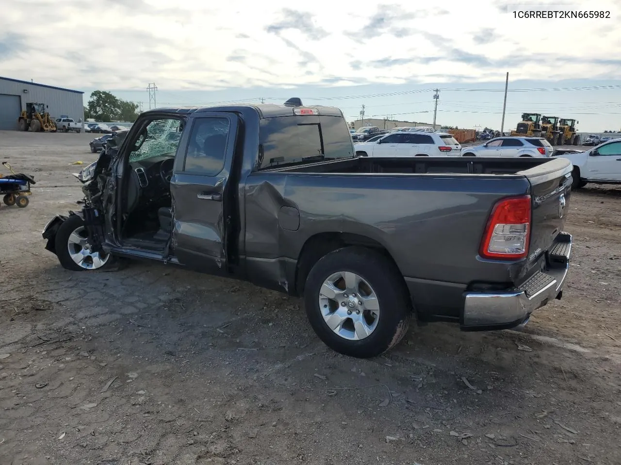 2019 Ram 1500 Big Horn/Lone Star VIN: 1C6RREBT2KN665982 Lot: 72455444