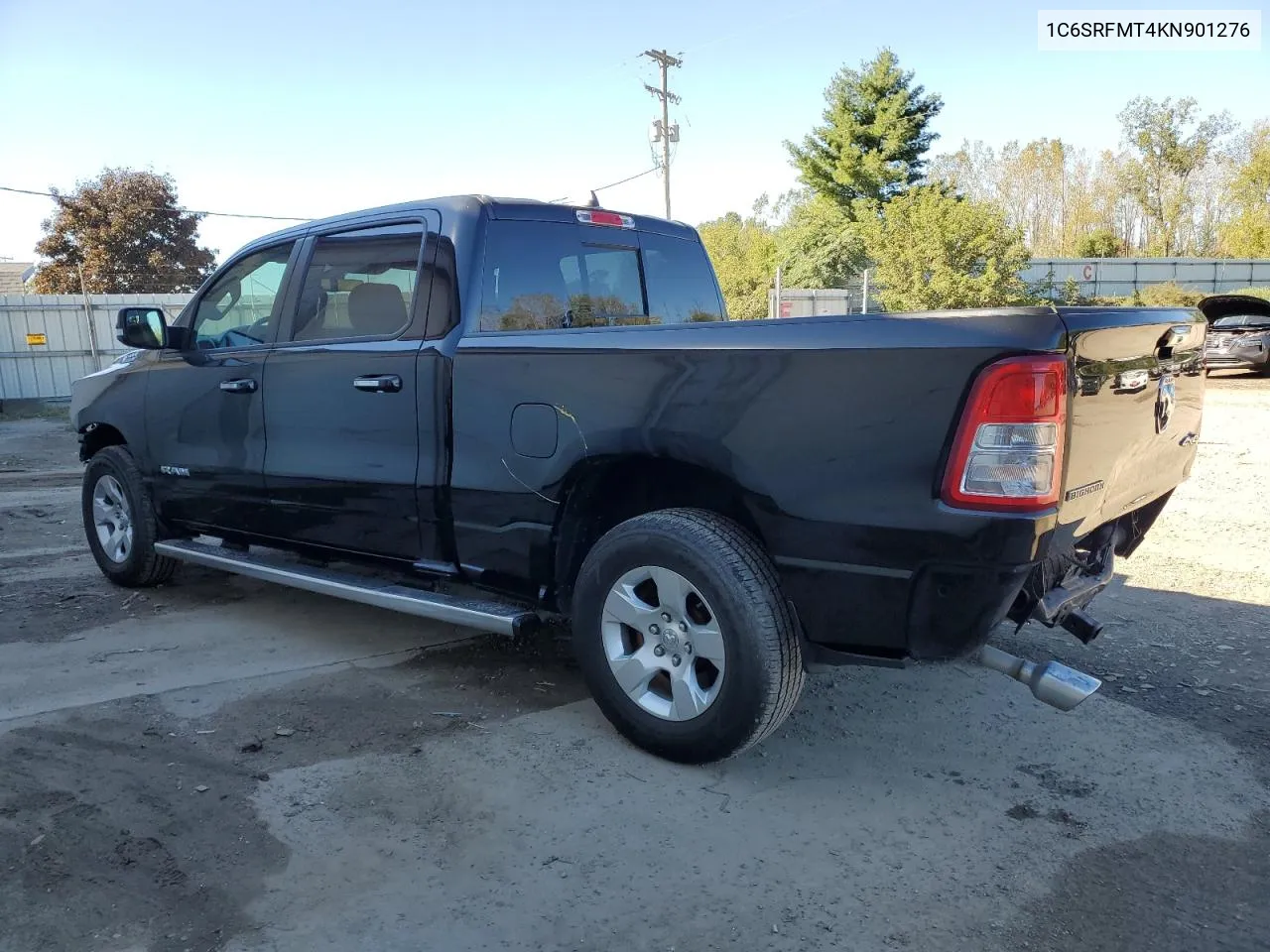 2019 Ram 1500 Big Horn/Lone Star VIN: 1C6SRFMT4KN901276 Lot: 72529544