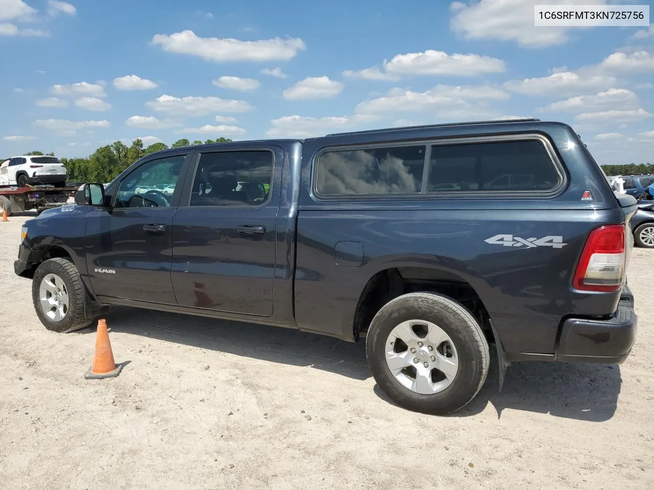 2019 Ram 1500 Big Horn/Lone Star VIN: 1C6SRFMT3KN725756 Lot: 72533614