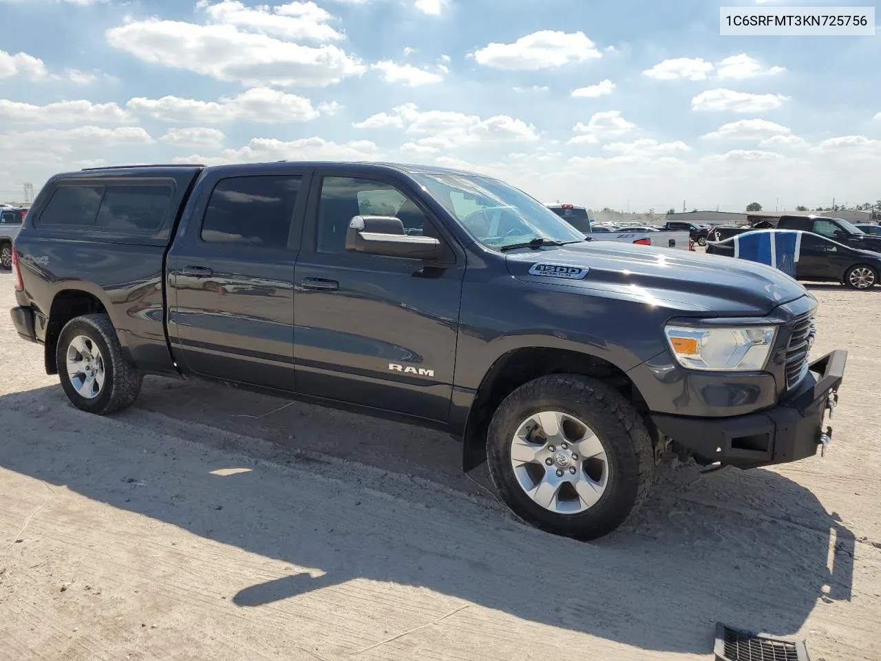 2019 Ram 1500 Big Horn/Lone Star VIN: 1C6SRFMT3KN725756 Lot: 72533614