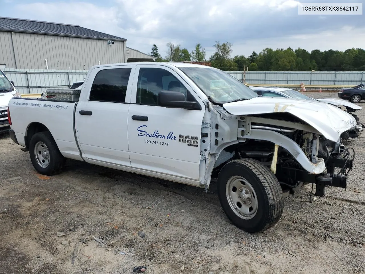 2019 Ram 1500 Classic Tradesman VIN: 1C6RR6STXKS642117 Lot: 72813264