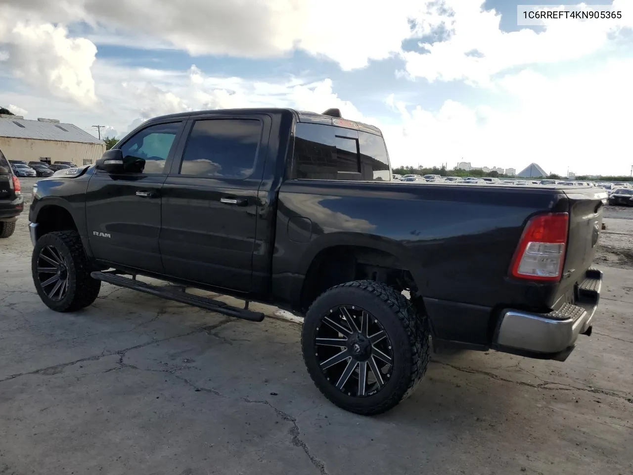 2019 Ram 1500 Big Horn/Lone Star VIN: 1C6RREFT4KN905365 Lot: 72951704