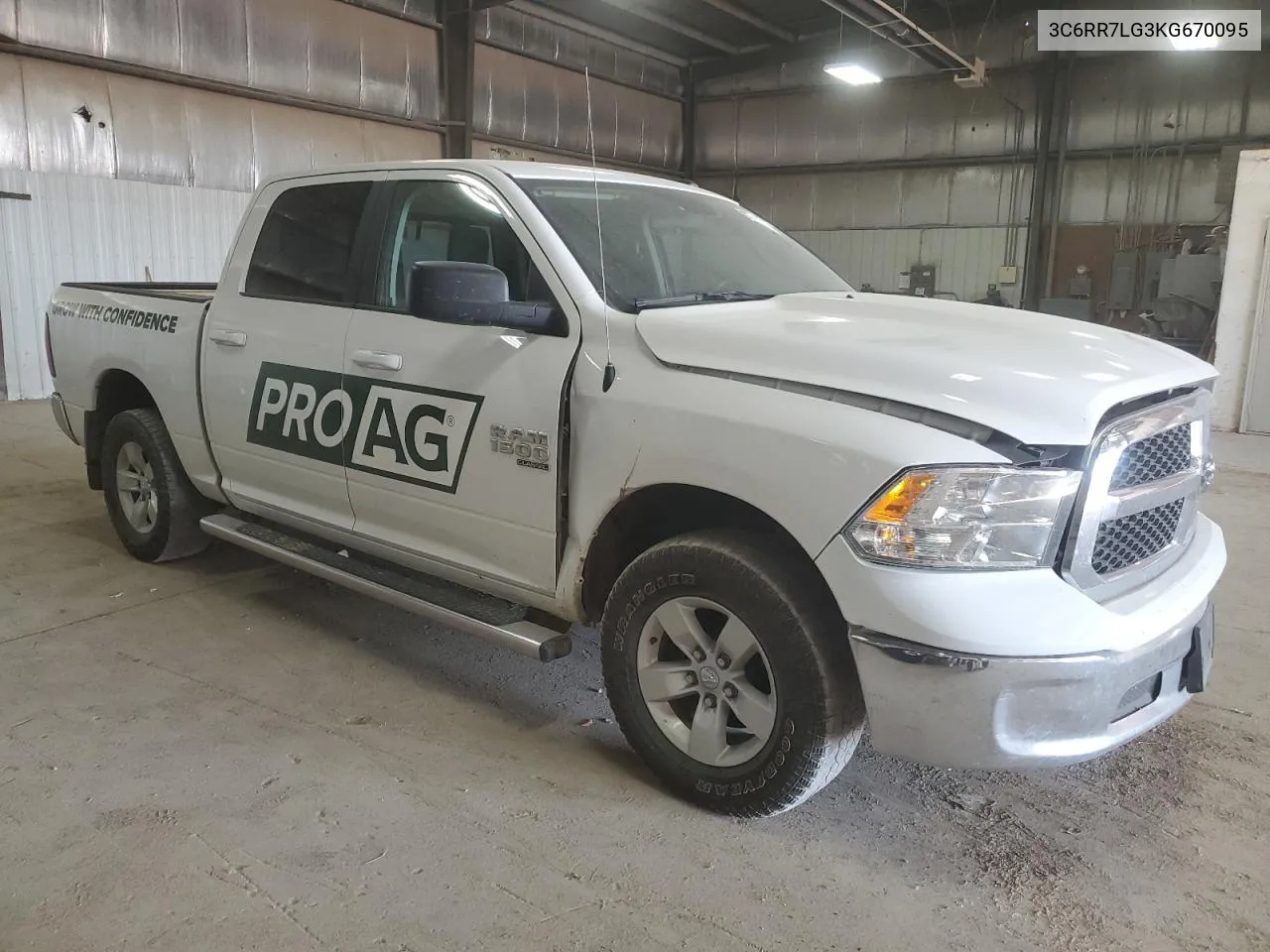 2019 Ram 1500 Classic Slt VIN: 3C6RR7LG3KG670095 Lot: 73041194