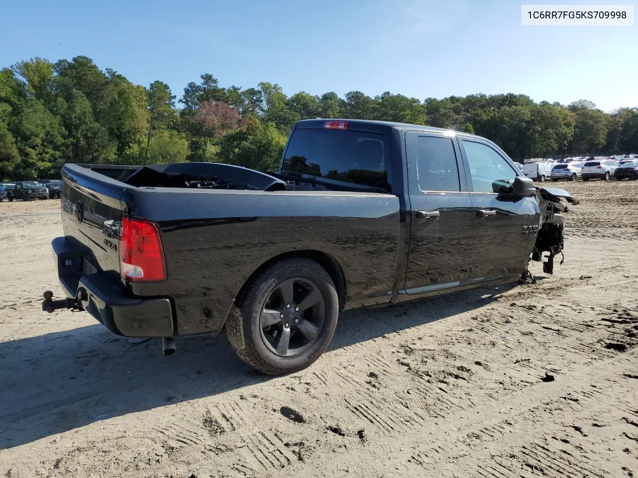 2019 Ram 1500 Classic Tradesman VIN: 1C6RR7FG5KS709998 Lot: 73193164