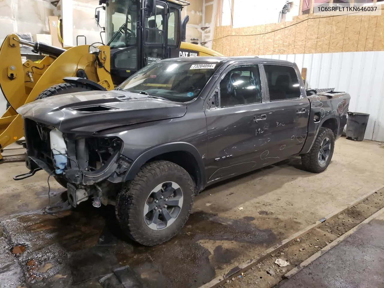 2019 Ram 1500 Rebel VIN: 1C6SRFLT1KN646037 Lot: 73204094