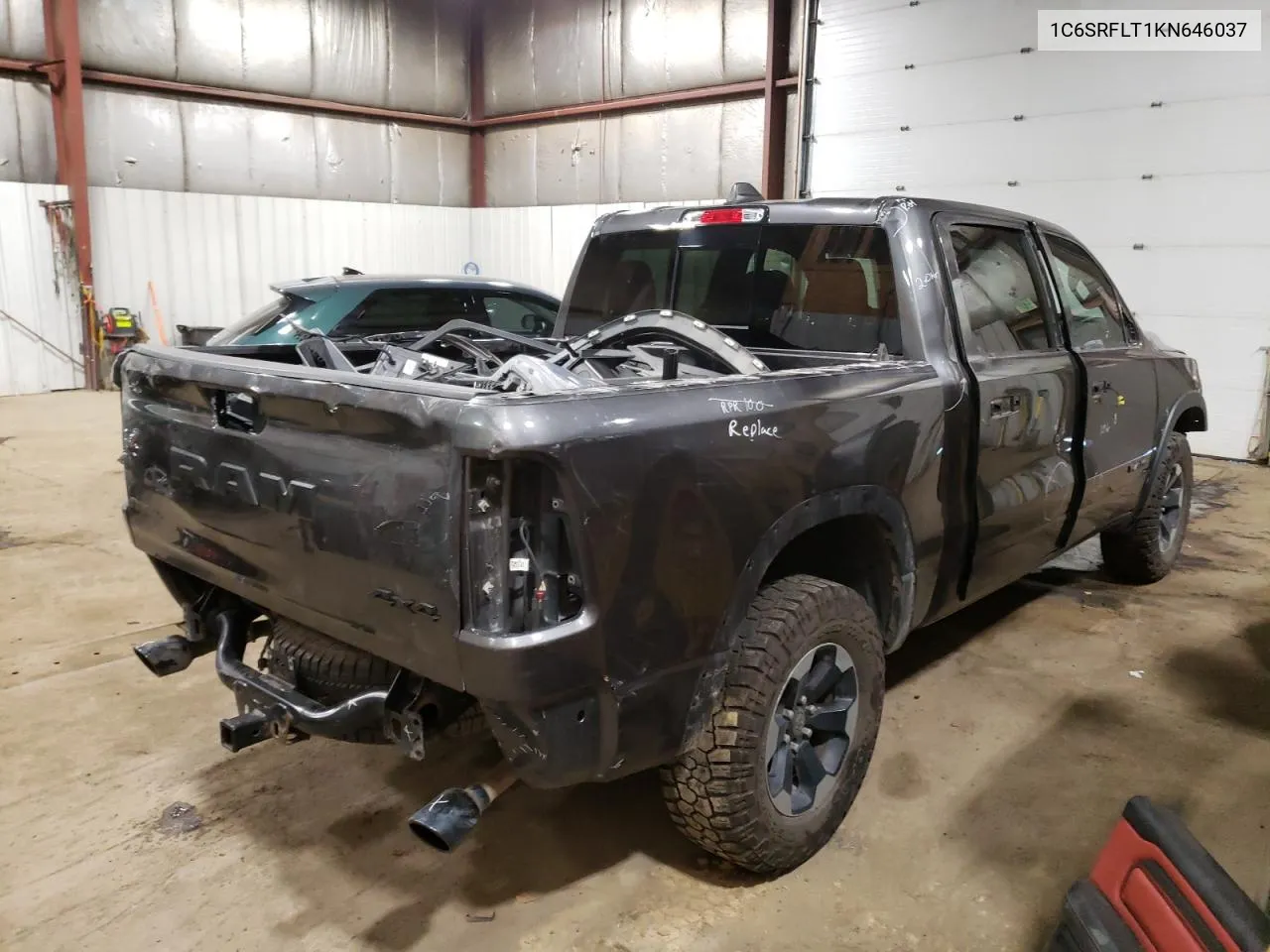 2019 Ram 1500 Rebel VIN: 1C6SRFLT1KN646037 Lot: 73204094