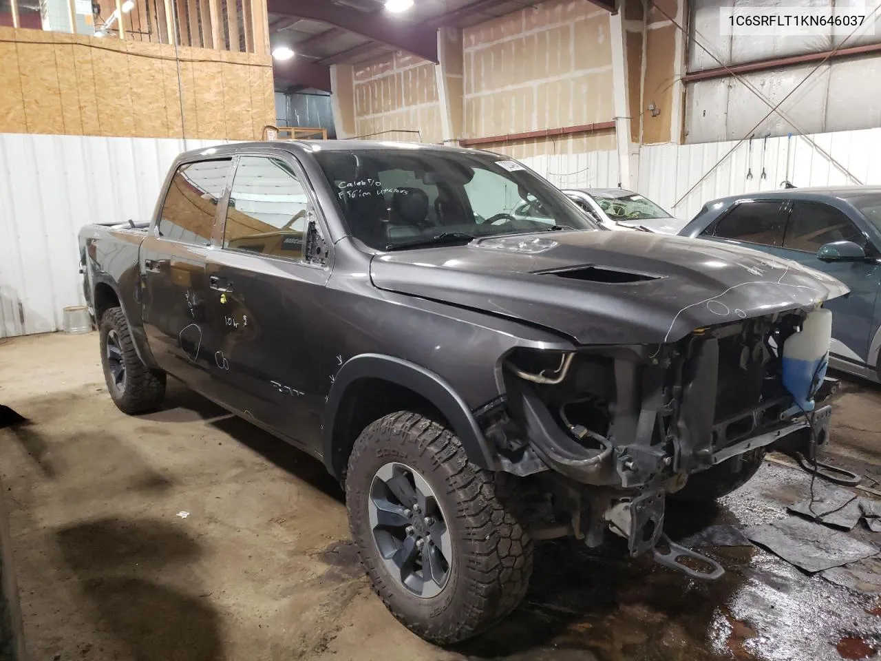 2019 Ram 1500 Rebel VIN: 1C6SRFLT1KN646037 Lot: 73204094