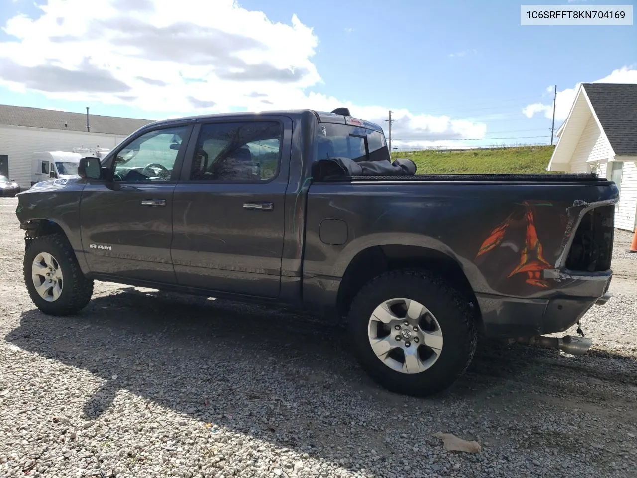 2019 Ram 1500 Big Horn/Lone Star VIN: 1C6SRFFT8KN704169 Lot: 73371644