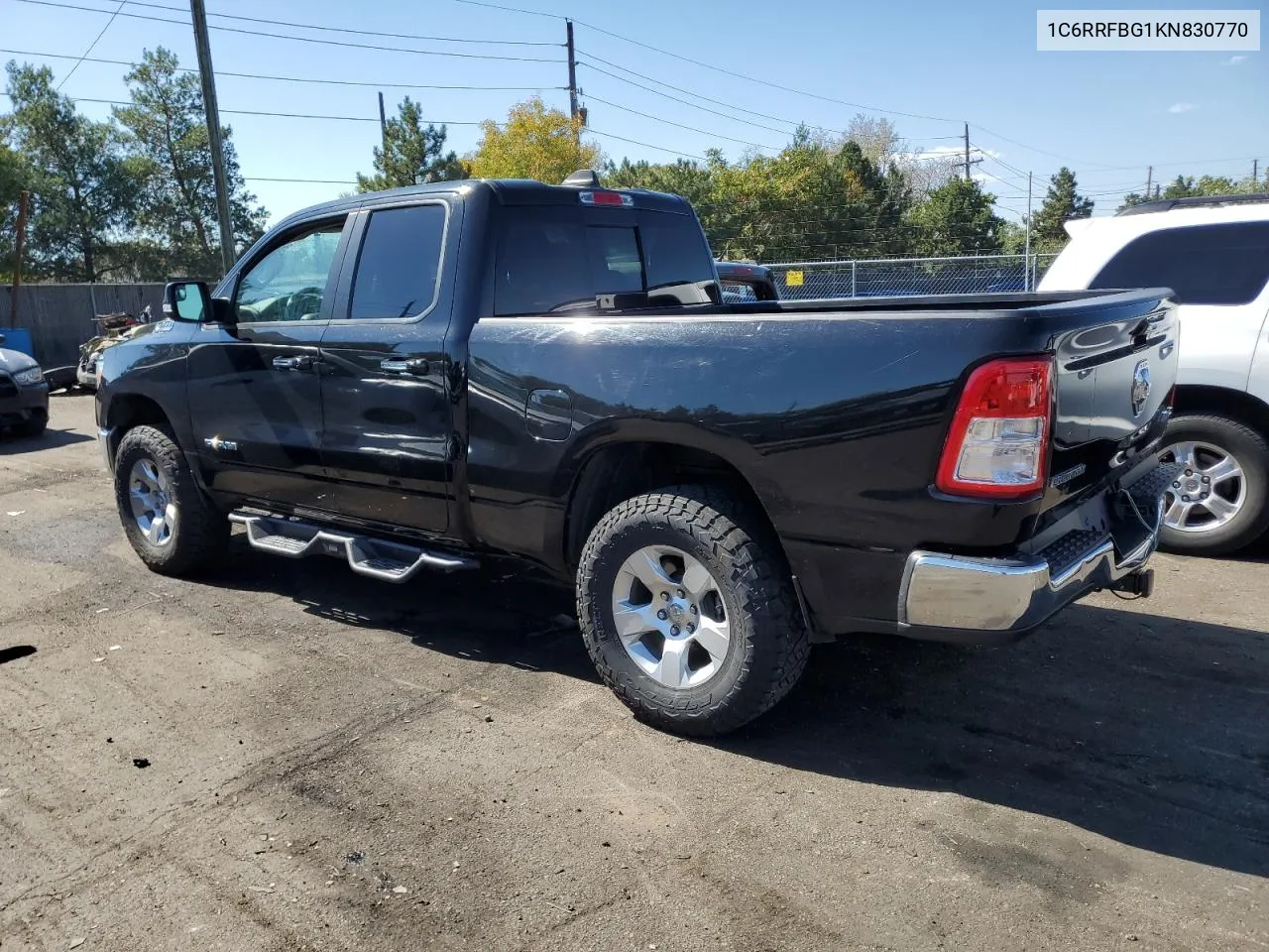 2019 Ram 1500 Big Horn/Lone Star VIN: 1C6RRFBG1KN830770 Lot: 73421214