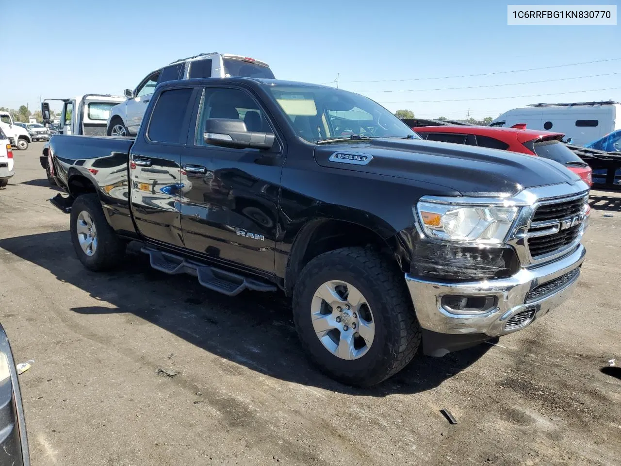 2019 Ram 1500 Big Horn/Lone Star VIN: 1C6RRFBG1KN830770 Lot: 73421214