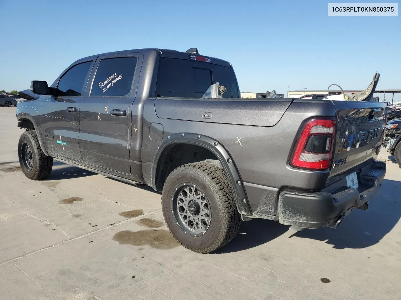 2019 Ram 1500 Rebel VIN: 1C6SRFLT0KN850375 Lot: 73469654