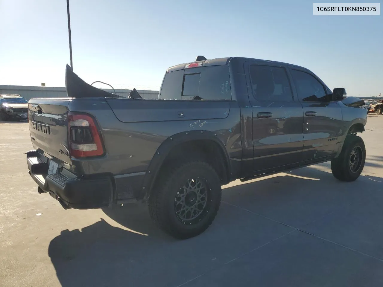 2019 Ram 1500 Rebel VIN: 1C6SRFLT0KN850375 Lot: 73469654