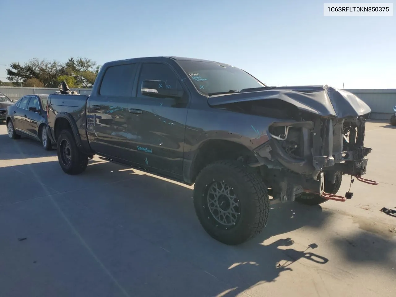 2019 Ram 1500 Rebel VIN: 1C6SRFLT0KN850375 Lot: 73469654