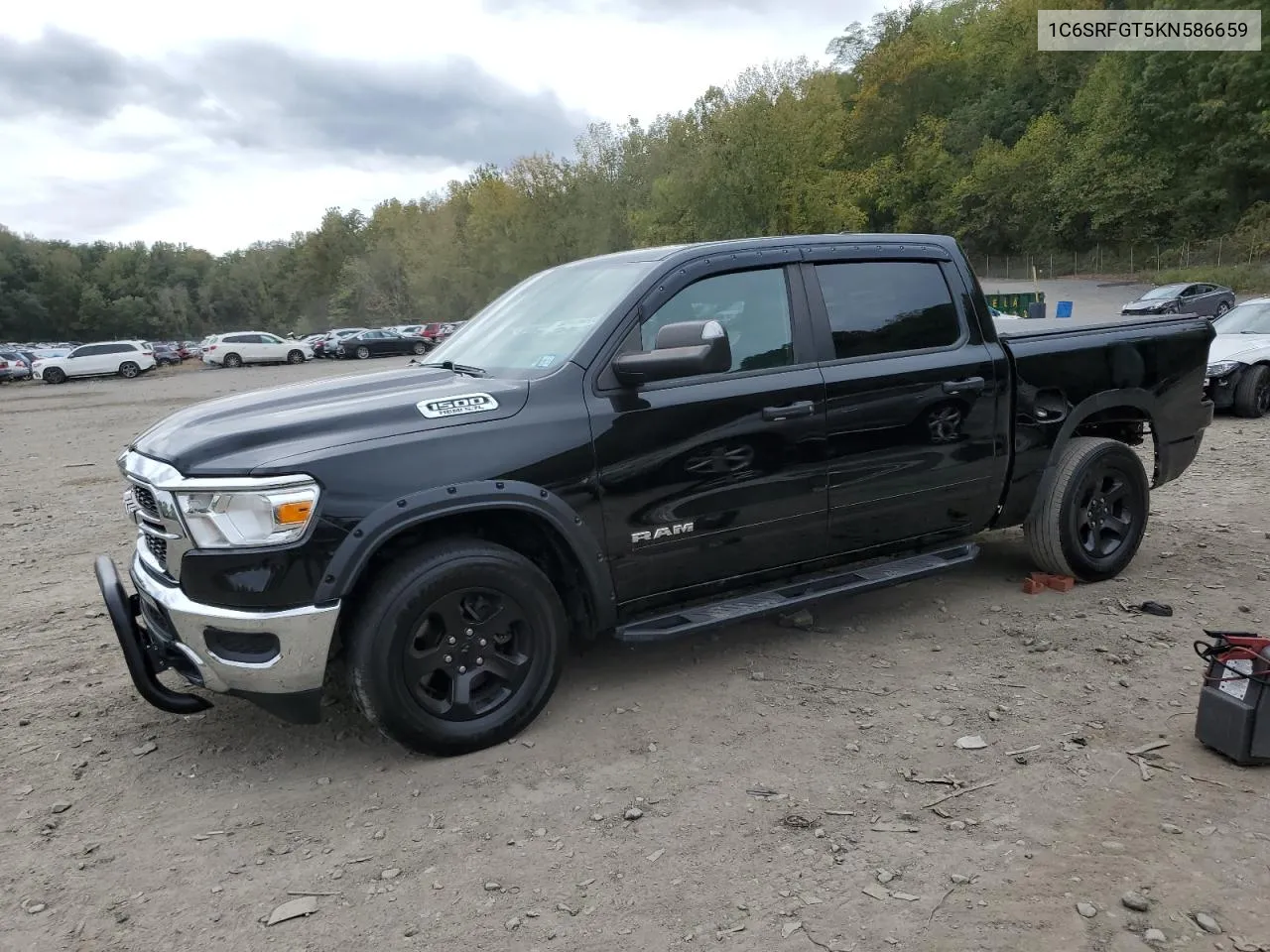 2019 Ram 1500 Tradesman VIN: 1C6SRFGT5KN586659 Lot: 73554484