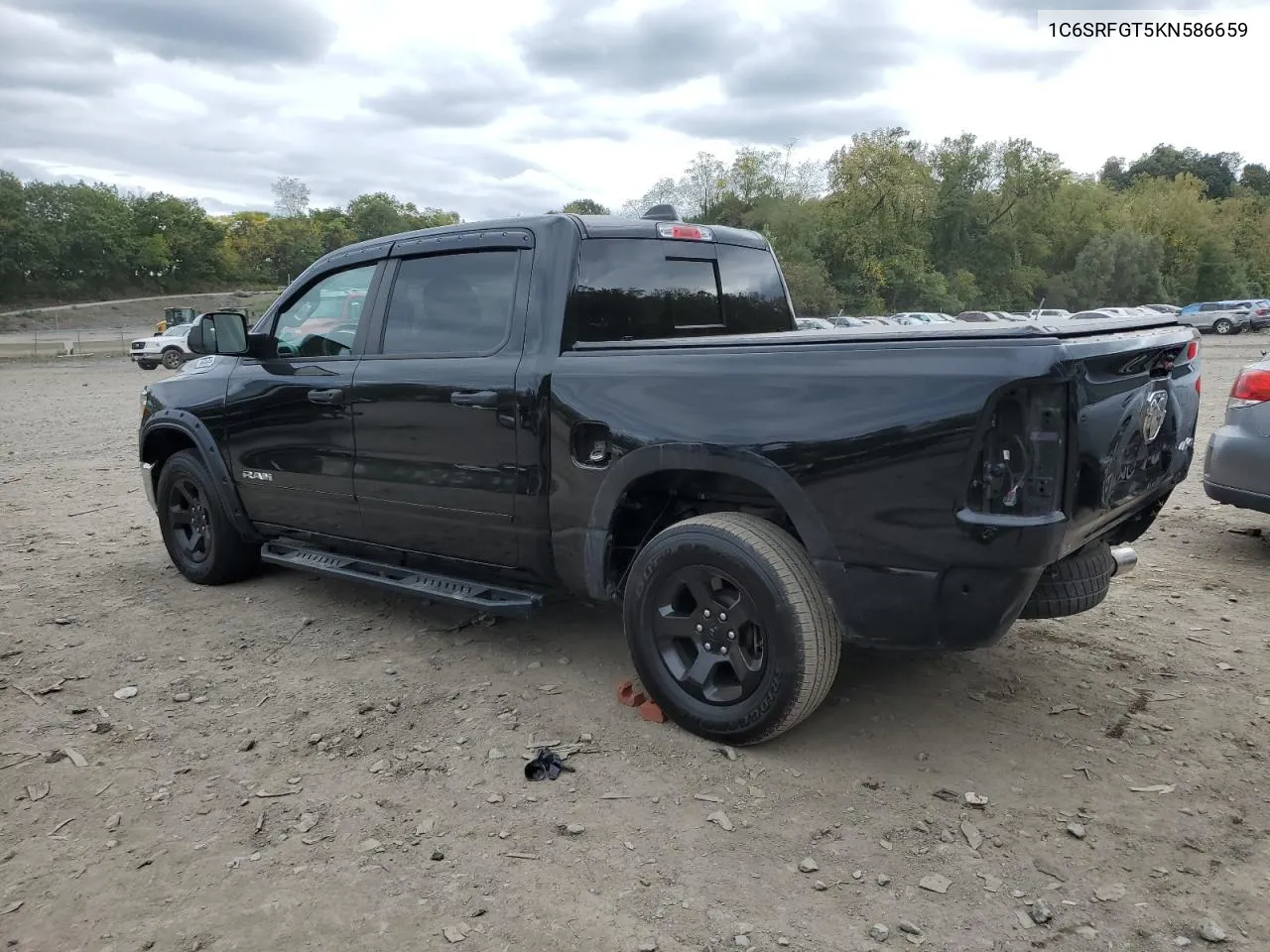 2019 Ram 1500 Tradesman VIN: 1C6SRFGT5KN586659 Lot: 73554484