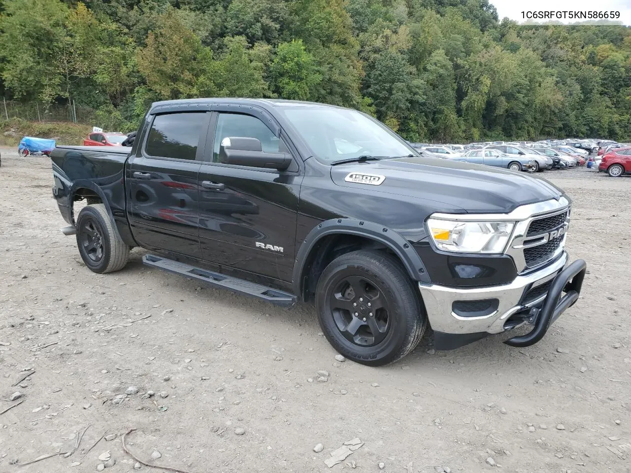 2019 Ram 1500 Tradesman VIN: 1C6SRFGT5KN586659 Lot: 73554484