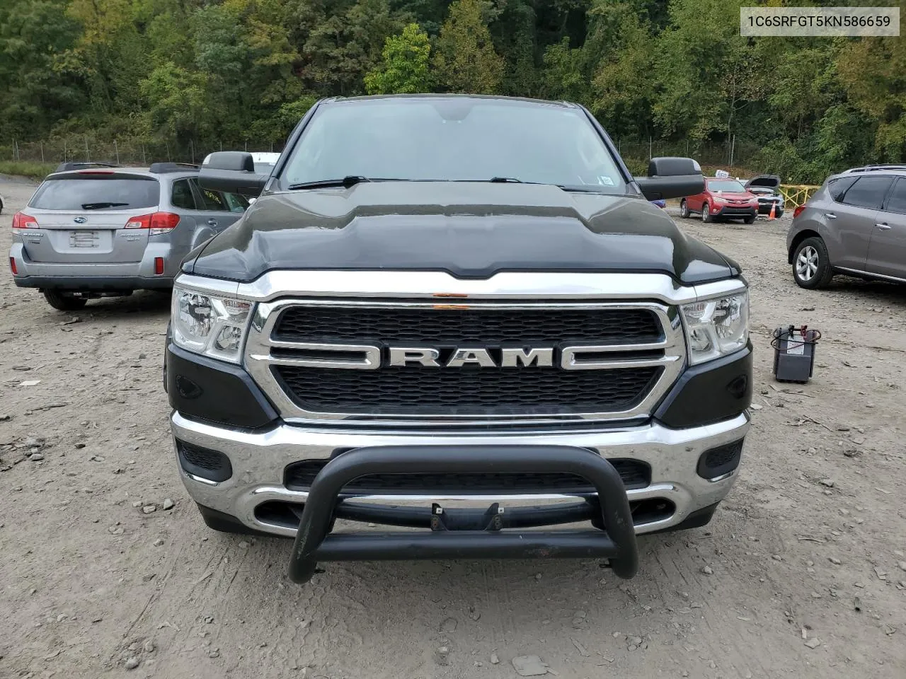 2019 Ram 1500 Tradesman VIN: 1C6SRFGT5KN586659 Lot: 73554484