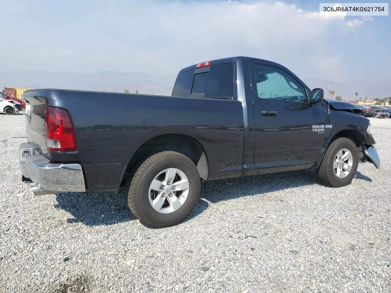 2019 Ram 1500 Classic Tradesman VIN: 3C6JR6AT4KG621754 Lot: 73692604