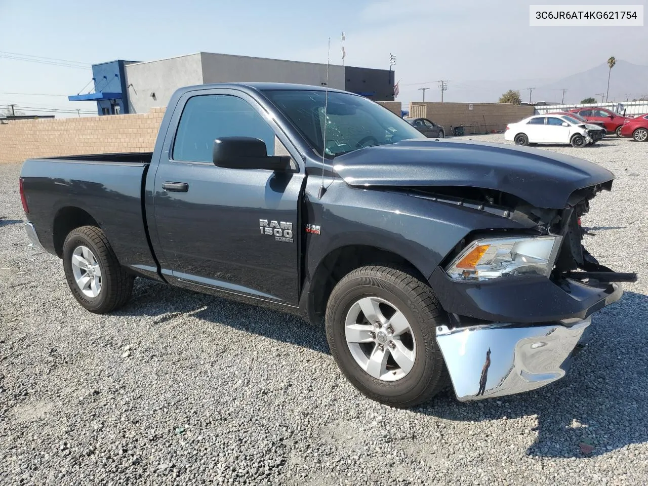 2019 Ram 1500 Classic Tradesman VIN: 3C6JR6AT4KG621754 Lot: 73692604