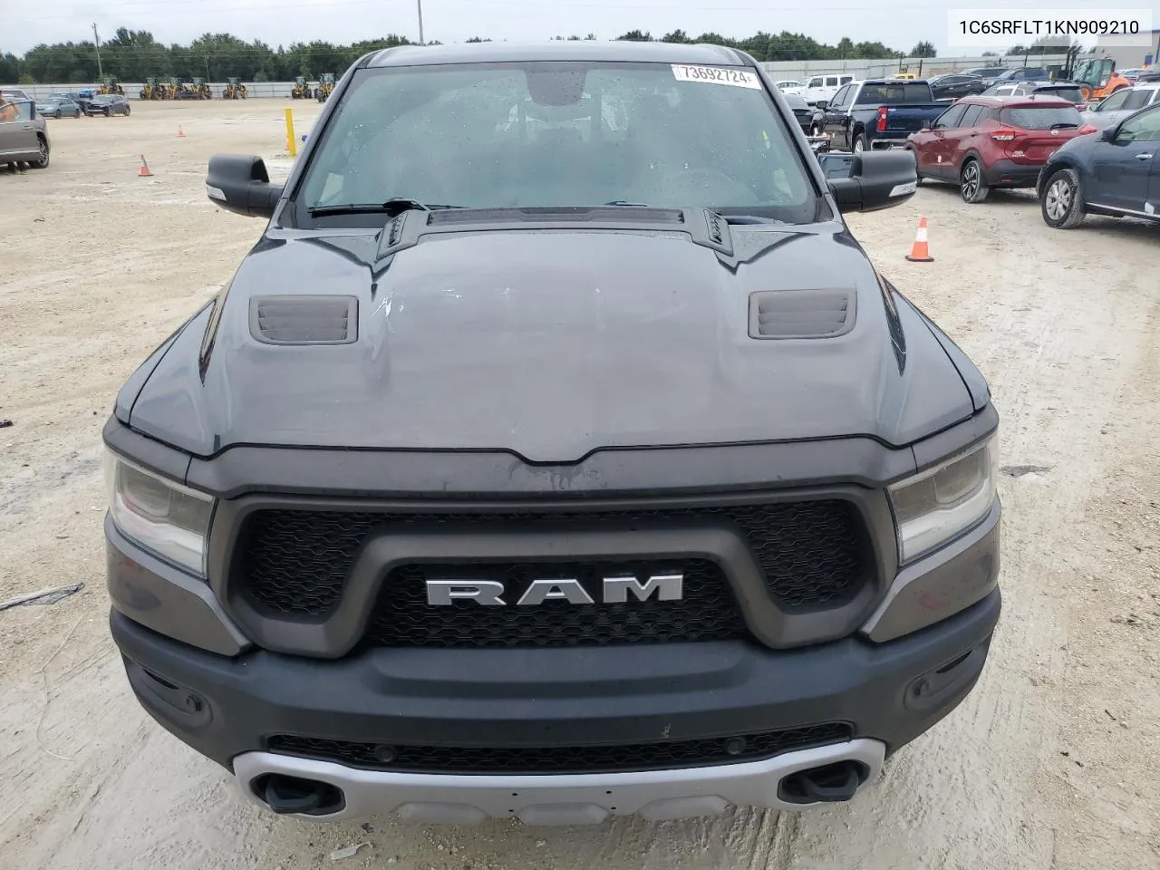 2019 Ram 1500 Rebel VIN: 1C6SRFLT1KN909210 Lot: 73692724