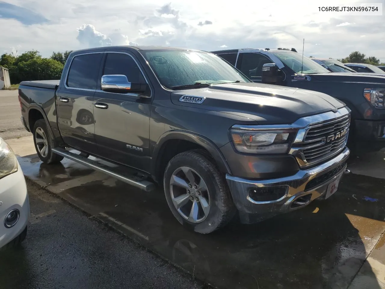 2019 Ram 1500 Laramie VIN: 1C6RREJT3KN596754 Lot: 73715454