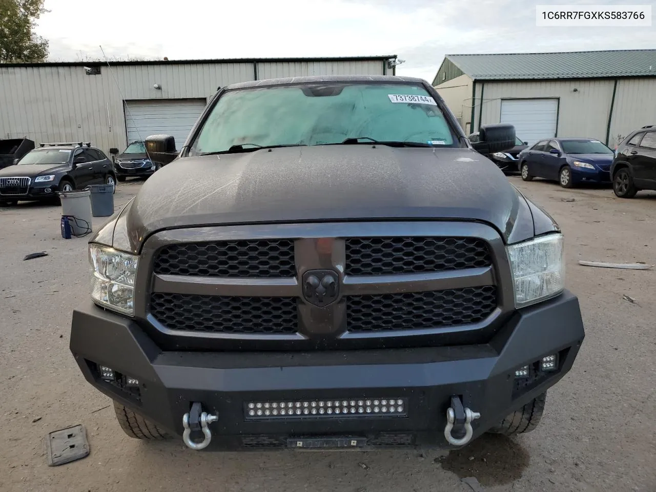 2019 Ram 1500 Classic Tradesman VIN: 1C6RR7FGXKS583766 Lot: 73738744