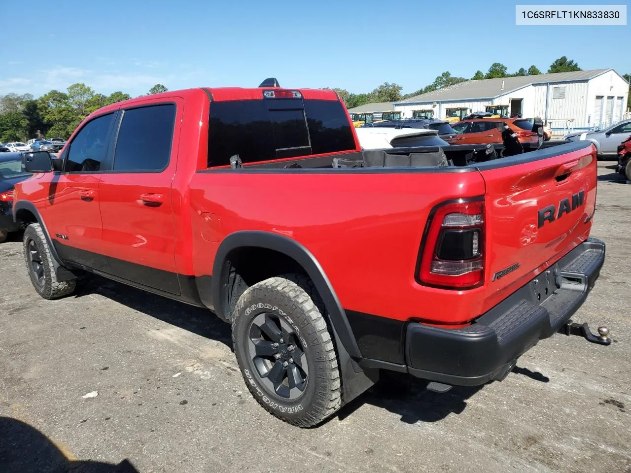 2019 Ram 1500 Rebel VIN: 1C6SRFLT1KN833830 Lot: 73769724